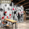 美容美店红唇美女拼图墙纸壁画3D立体个性服装店背景墙商场壁纸_6 台湾壁画专用纸（拼接）