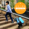 小学生拉杆书包3-5年级男孩儿童6-12周岁女孩防水免洗4两用可拆卸_14 中号黄色两轮拉杆书包