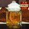 泡酒玻璃瓶带龙头10斤酒缸装白酒坛子家用酒坛酒壶泡酒瓶多色多款多功能生活日用收纳用品时尚创_7 7斤不锈钢龙头