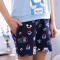 茵珠麗YinZhuli 2018短袖短裤家庭装纯棉儿童家居服套装 夏季全棉卡通亲子全家装男女士情侣睡衣5035 女童款10码 3号款