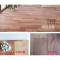 网格塑料地板革加厚防滑耐磨pvc地胶毛坯房塑胶地板地板纸地革 默认尺寸 金色咖啡色木纹加厚