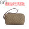 BVT买菜零钱包手拿包新款印花钥匙包春夏潮手抓包女士包 P02-152132P02杏色