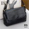 BVT女包中年软皮妈妈包单肩包女小包时尚荔枝纹斜挎包简约纯色小方包女士包包 红色