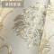 欧式卧室墙纸简约欧式满铺壁纸客厅立体大马士革背景墙墙纸U956_8 3号米色