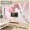 电视背景墙壁纸3d立体简约现代环保粉色玉兰8d冰雕壁画卧室5d墙纸 环保无缝壁画布