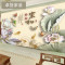 电视背景墙壁纸壁画3D立体玉雕大型沙客厅无缝墙纸壁画荷花