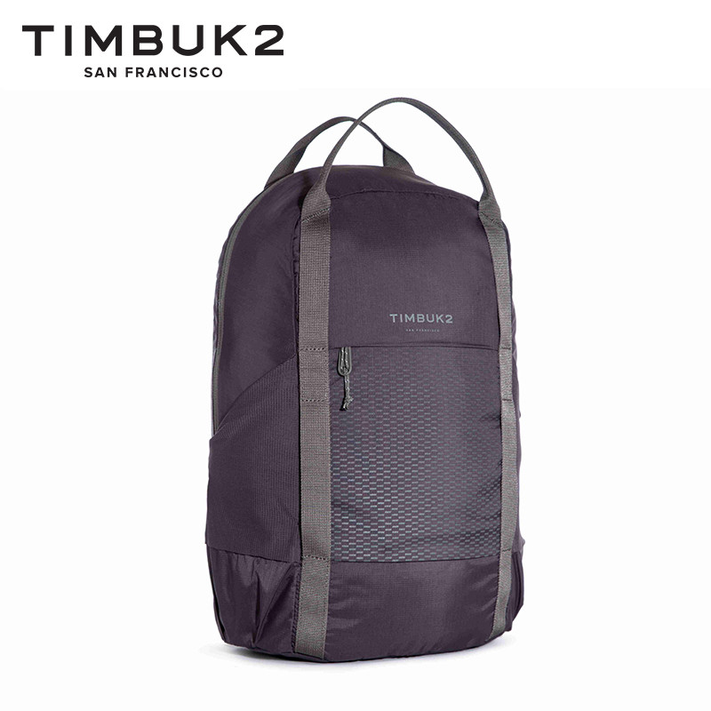 TIMBUK2新款美国天霸潮流运动背包时尚双肩包男 女防水反光骑行包 烟雾紫
