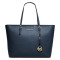 MICHAEL KORS 迈克·科尔斯手提包 女十字纹牛皮纯色潮酷风范敞口单肩包购物包30S4GTVT2L 深蓝色