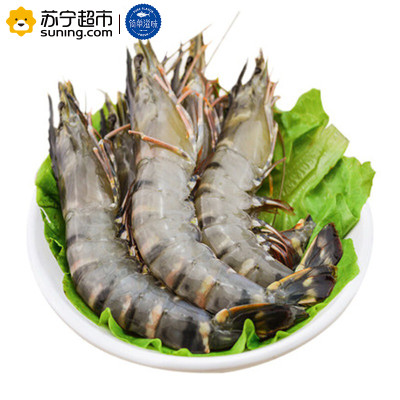 简单滋味 越南黑虎虾 16-20只 400g  *4件 +凑单品