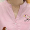 纯棉孕妇夏装连衣裙韩版中长款夏季上衣新款孕妇裙子孕妇装夏装 XL 蓝色