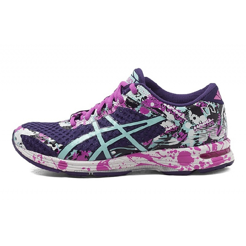 Asics/亚瑟士女鞋夏季新款低帮运动鞋透气竞速跑鞋T676N-3378 紫色T676N-3378 39.5