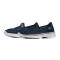 Skechers斯凯奇女健步鞋2018新款GO WALK 4轻质一脚套减震硬地运动鞋综合训练鞋/室内健身鞋 14905/NVY海军蓝色 38码