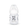 小猪卡特 宽口径玻璃奶瓶120ml新生儿宝宝防爆高透亮防漏水 HX092