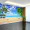 卡茵 3D立体海景沙滩大型壁画 客厅电视背景墙壁纸 卧室整张无缝墙纸 无缝8D立体凹凸/平方米