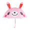 舒厅 儿童雨伞卡通动漫学生3D造型晴雨伞男女孩子宝宝可爱生日礼物折叠小雨伞公主遮太阳伞防紫外线 史迪仔
