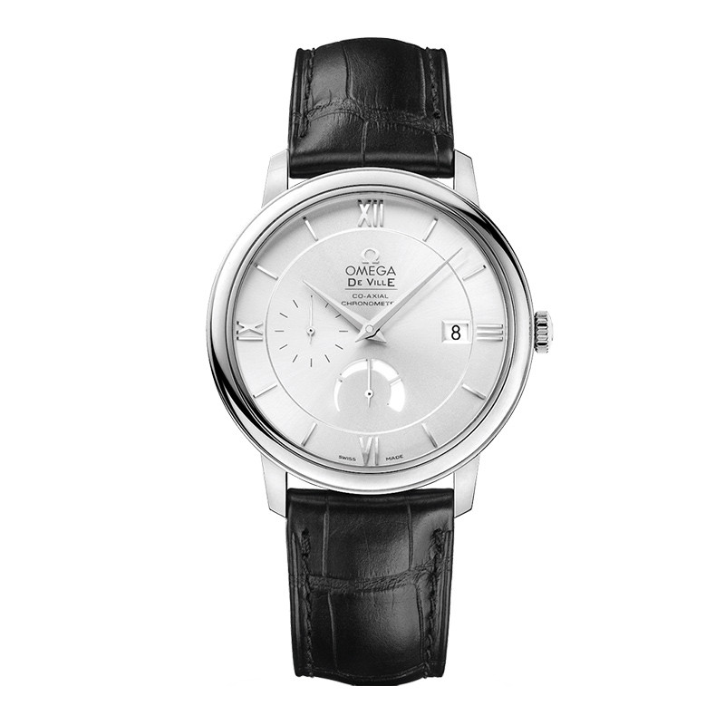 欧米茄（OMEGA）手表 De Ville系列 时尚休闲日历小秒针机械男表424.13.40.21.02.001 424.13.40.21.02.001