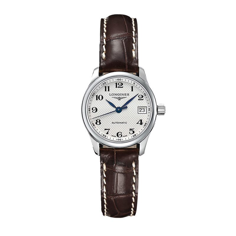 浪琴（LONGINES）手表 名匠系列 经典数字刻度标识 机械女表L2.128.4.78.3 L2.128.4.78.3