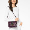 MICHAEL KORS 迈克·科尔斯MK Sloan Editor杨幂同款女士五角星皮质单肩斜挎包30F7GS9L3Y 海军蓝／黑色