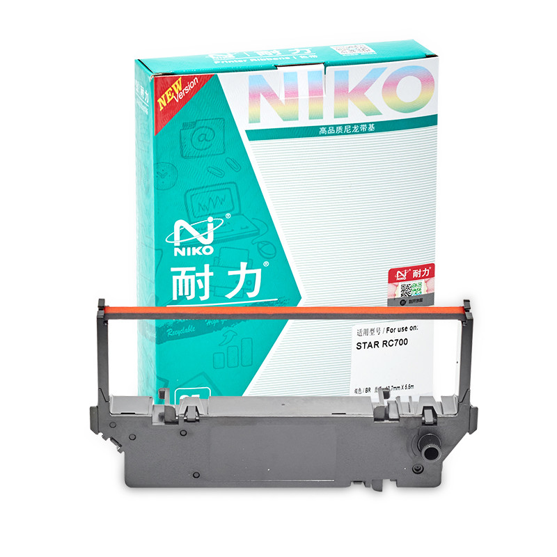 耐力SP700色带适用实达SP712 717 742 747 760 762 RC700 SP700双色(黑/红)色带架 双色(黑/红)色带架1支装