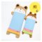 宝宝幼新生婴儿童枕头用品卡通加长定型0-1-3-6岁卡通可爱形象萌趣婴幼儿床上枕类 大号红色猫