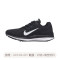 Nike耐克女鞋跑步鞋2018新款ZOOM气垫网面透气飞线运动鞋AA7414 AA7414-001黑+白+煤黑 35.5码