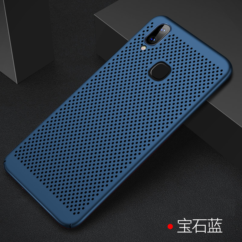 魅爱琳 VIVO S12手机壳 S12Pro保护套外壳 商务皮纹 防摔硅胶软套 全包轻薄散热 时尚潮壳 手机套 【S12】-宝石蓝