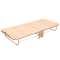 新款实木床折叠床带滚轮多用简易床午休床办公室单人床_15 65cm二折带轮木板床加床垫