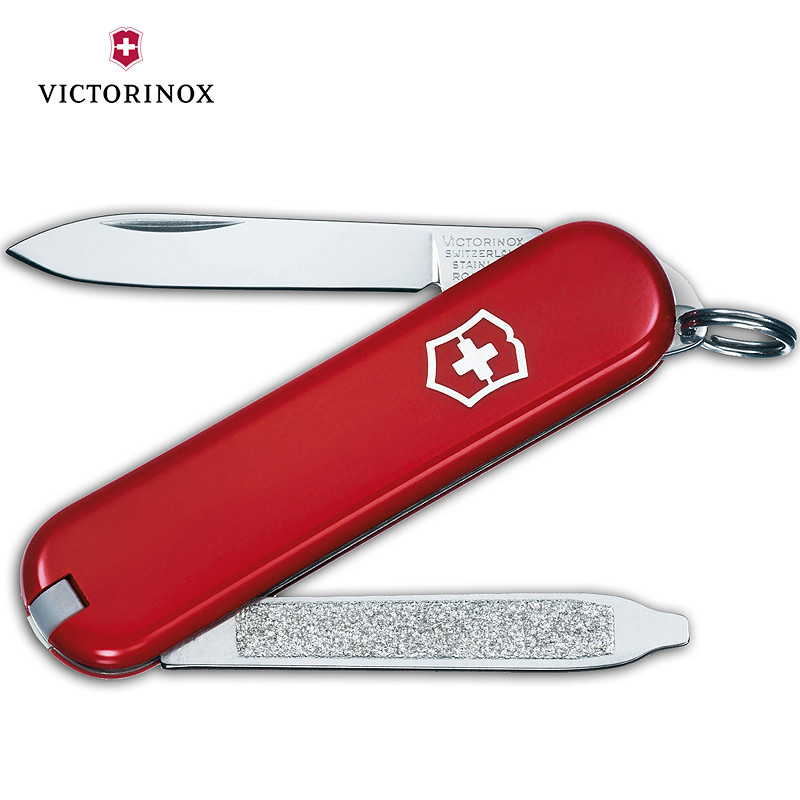 Victorinox维氏瑞士军刀 进口多功能刀具不锈钢小刀58mm迷你便携折叠水果刀伴随者0.6123