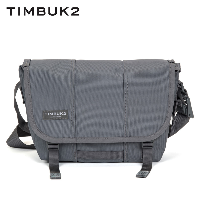 TIMBUK2死飞邮差包天霸信使包学生单肩包斜挎包男包时尚潮流休闲 枪灰色XS