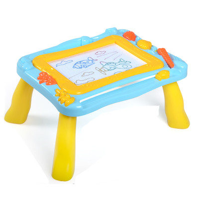 智恩堡 zhienb 儿童磁性画板桌 蓝色