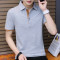 短袖T恤男士半袖衣服体桖翻领Polo衫男装潮官方 3XL 白色