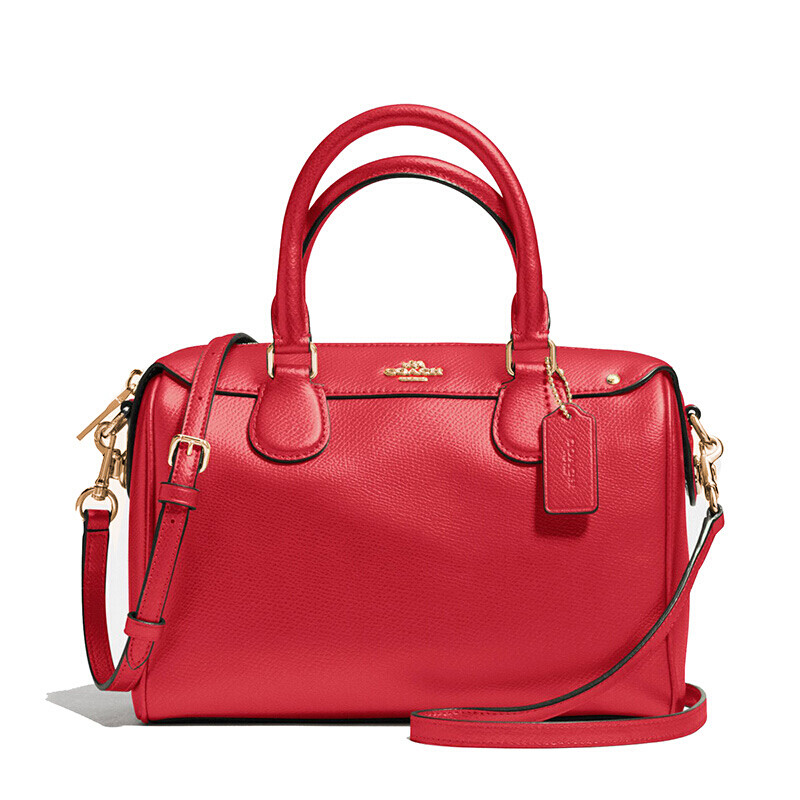 COACH 蔻驰 女包 手提包 单肩包时尚手提单肩包 F57521 尺寸23*12*16cm 红色
