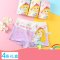 【4条装】女童内裤平角女宝宝四角可爱动漫儿童小内裤小孩简约小清新小裤裤 儿童内裤 L建议6-8岁34-45斤 萌萌猫咪-4条盒装