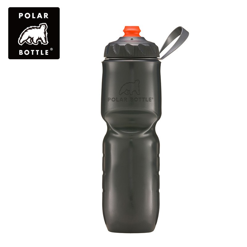 美国Polarbottle北极熊运动水杯男女便携健身杯子大容量创意水壶 铁灰色
