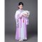 儿童古装唐装女童古装表演服古代古筝汉服服装通用裙子简约小清新婴童幼儿园小朋友裙子 130cm 紫罗兰