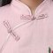 儿童学生服装唐装汉服古装古筝演出服女童幼儿六一合唱可爱创意小清新创意女宝宝裙子 140cm 白红