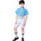 六一学生合唱服幼儿园小朋友表演服装儿童小男孩演出服男童舞蹈服通用套装简约婴童套装 120cm 男蓝色亮片背带裤
