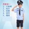 儿童服装幼儿园小学生小制服小男孩小女孩 军装演出服表演服装通用套装小朋友婴童套装 140cm 男套装一（短5件套）