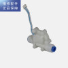 帮客材配 【配件】惠而浦净水器R600C88反渗透净水机 侧T型插栓1820-A MDM，一端2分快插一端2分插栓