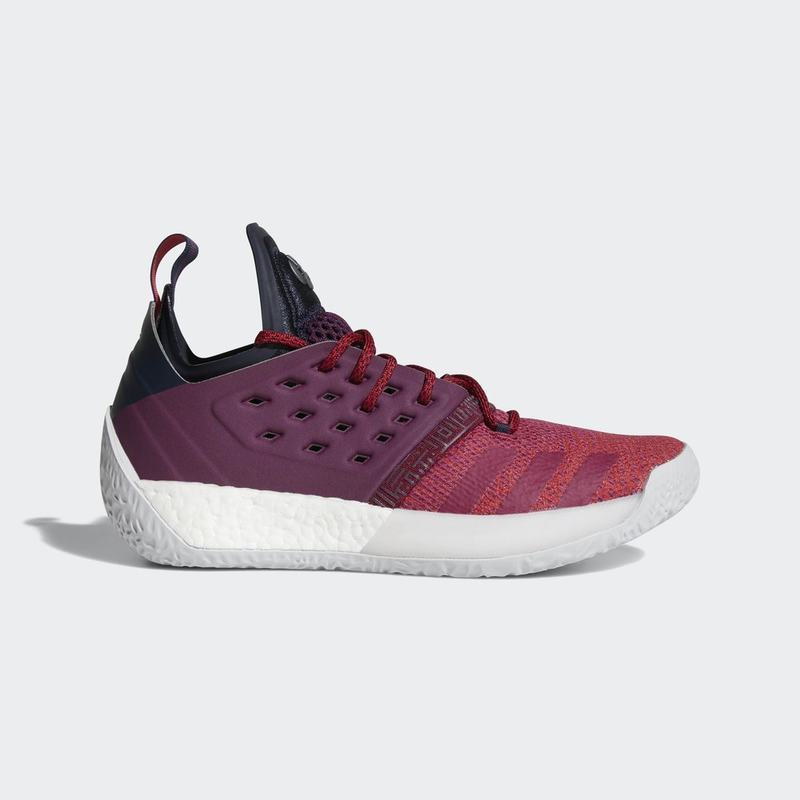 ADIDAS阿迪达斯男鞋2018新款HardenVol.2哈登篮球鞋-AH2124 神秘宝石红/夜空红/传奇墨水蓝 42.5