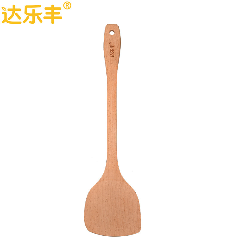 达乐丰无漆榉木小锅铲 MC08