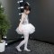 六一儿童节表演服女童蓬蓬纱裙幼儿园吊带演出服亮片爵士舞蹈服装通用简约小清新婴童裙子 140cm 吊带裙粉色（S头饰+白裤袜）