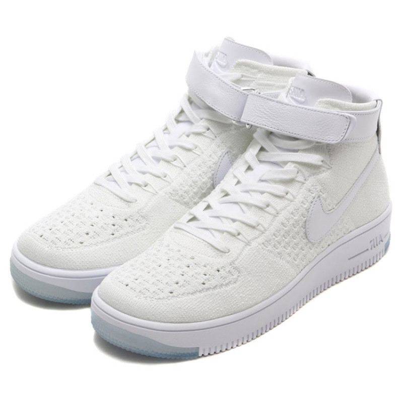 NIKEAIRFORCE1FLYKNITAF1全白飞线空军一号板鞋81742 默认颜色 默认尺寸