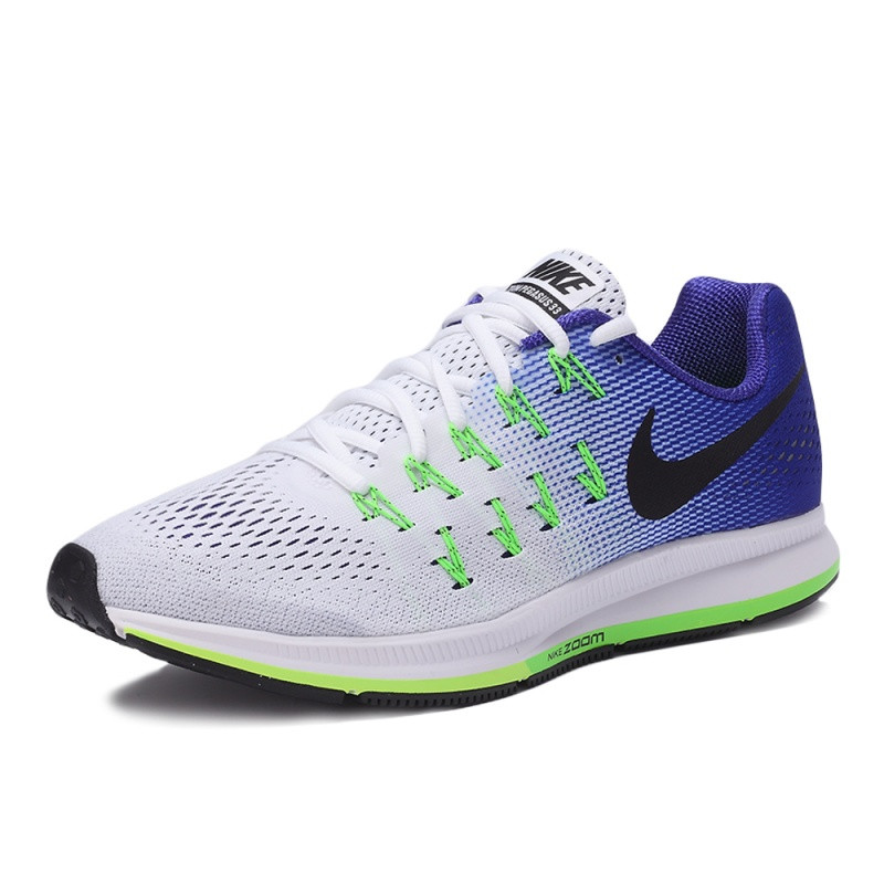 NIKE耐克AIRZOOMPEGASUS33男子跑步鞋831352-103 白色 40.5