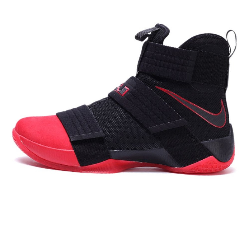 NIKE耐克LEBRONSoldier男子詹姆斯篮球鞋852400-060 黑色 43