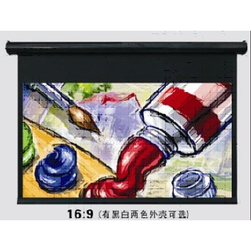 全新JK经科I200系列16：9 100寸白塑高清手动幕
