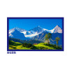 经科JK画框投影幕布小边框H3-AT/W2编织透声白幕100寸2.35:1