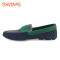 Swims Men’s Penny Loafer 挪威春夏款男鞋 套脚深蓝绿色防水舒适百搭乐福鞋 深蓝绿色 43码