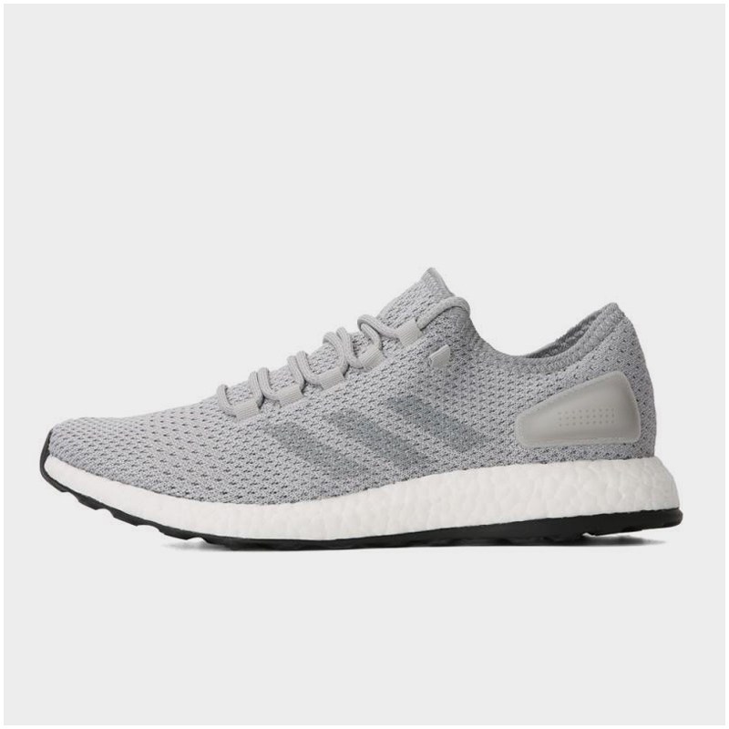adidas阿迪达斯夏季中性PureBOOST舒适透气耐磨缓震跑步鞋-CM8237 二度灰/中灰 37