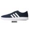 阿迪达斯NEO男鞋2018夏季新款轻便透气经典运动休闲鞋板鞋-DB0003 学院藏青蓝/亮白 42.5
